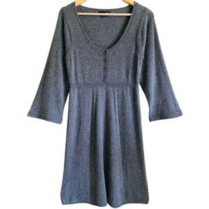 C&C CALIFORNIA 100% Cashmere Supersoft Lightweight Stretchy Sweater Dress Sz XS